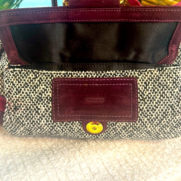 Coach Limited Edition Soho Tweed Satchel handbag, EUC - Picture 6 of 14